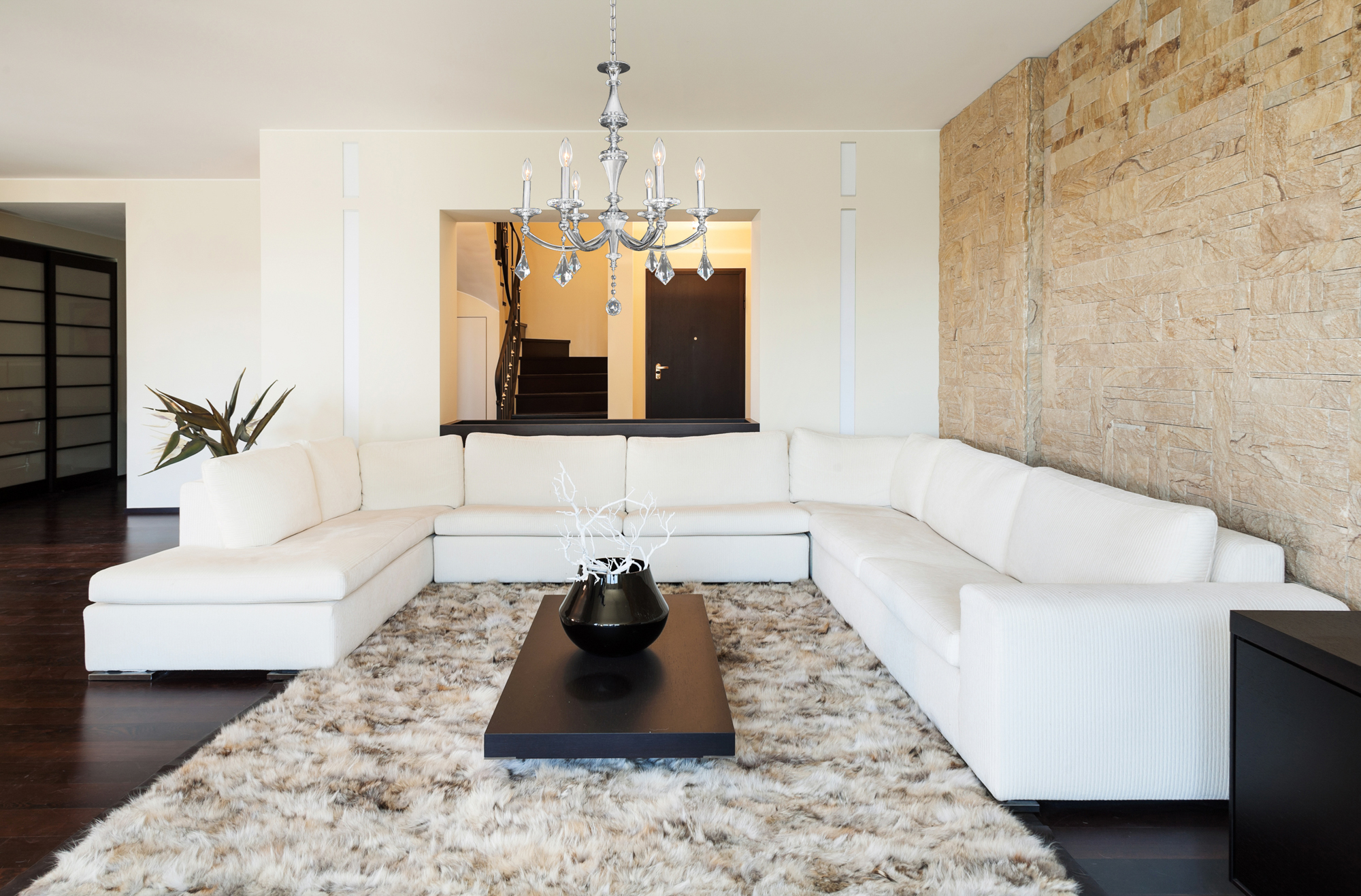 Floridia 6 Light Chandelier - Image 2