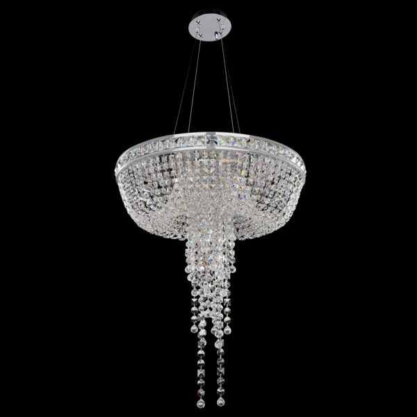 Cascata 24 Inch Convertible Pendant - Flush Mount