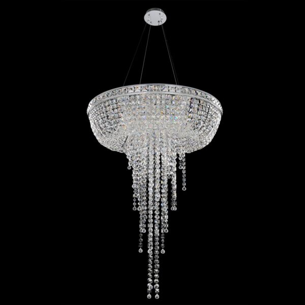 Cascata 32 Inch Convertible Pendant - Flush Mount