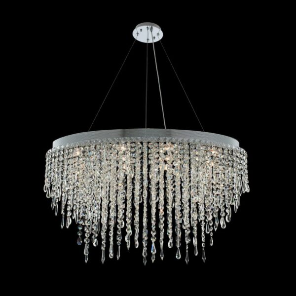 Tenuta 36 Inch Island Light Crystal
