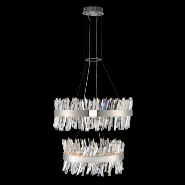 Glacier 2 Tier Led Pendant