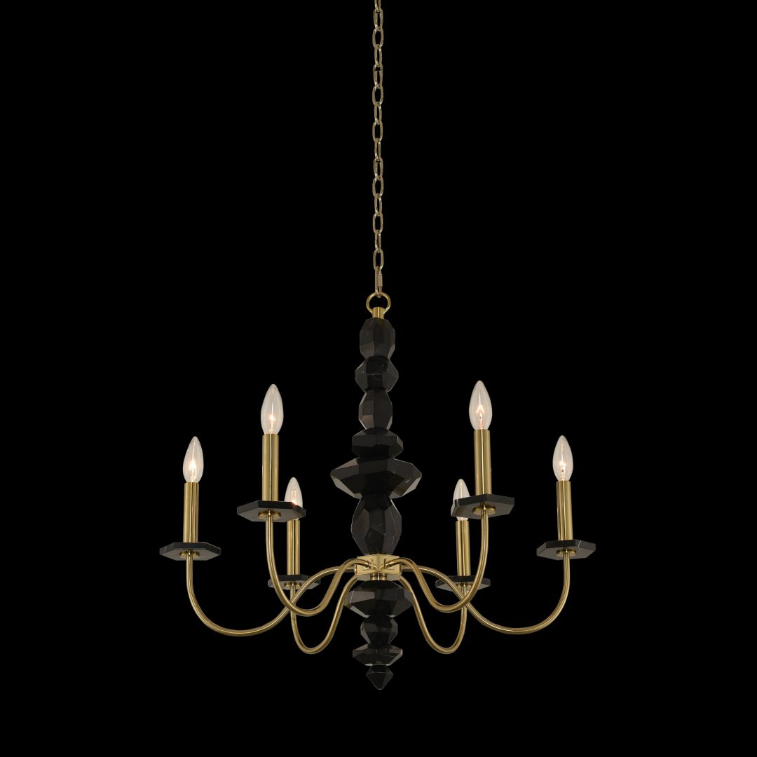 Piedra 6 Light Chandelier
