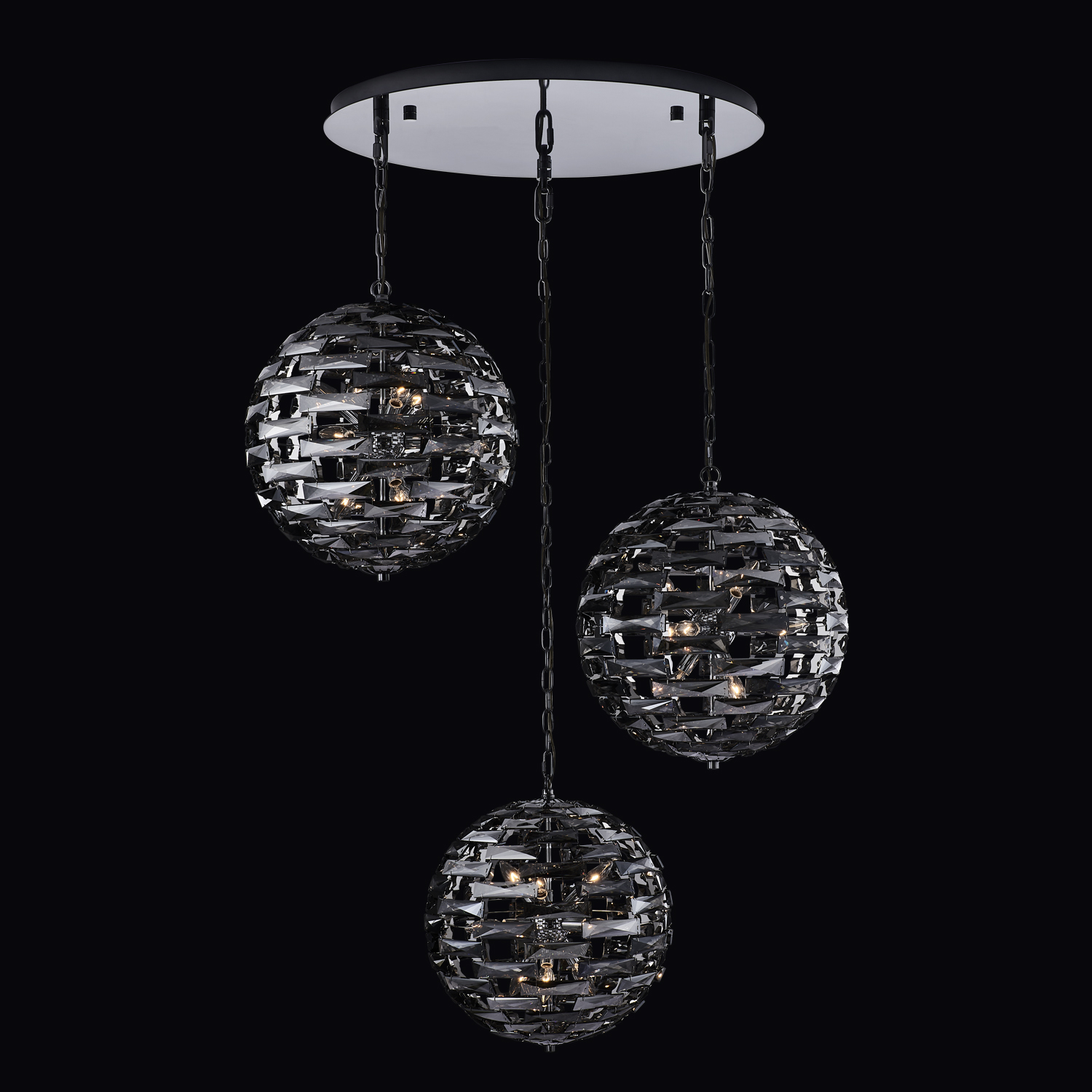 Alta 3 Orb Pendant (18+18+18)