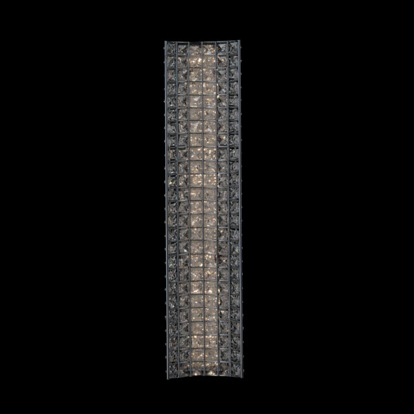 Nuvole 26-in Chrome/Crystal Wall Sconce