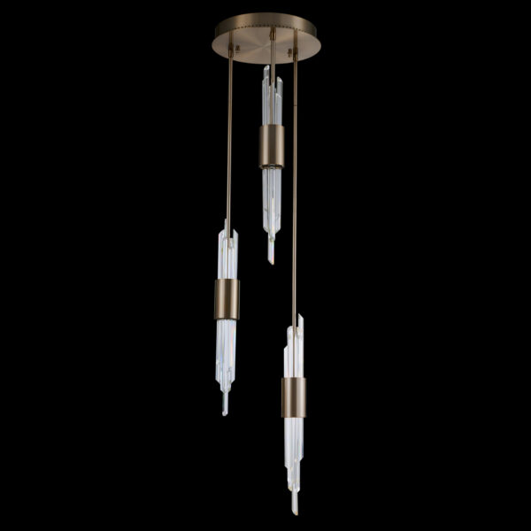 Lucca 3 Lt Multi Drop Foyer
