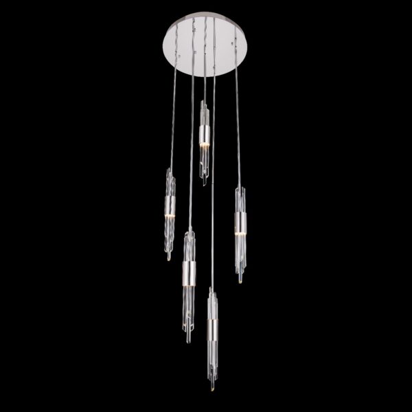 Lucca 5 Lt Multi Drop Pendant