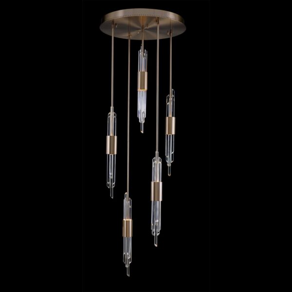 Lucca 5 Lt Multi Drop Pendant