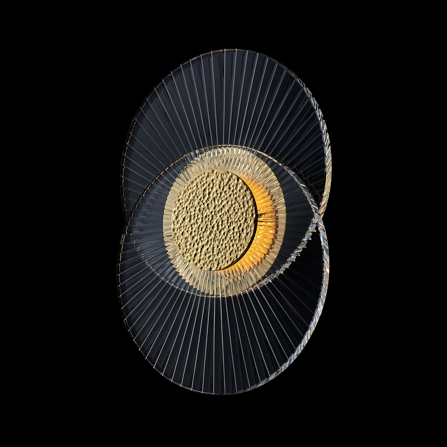Girare Led 2 Ring Sconce