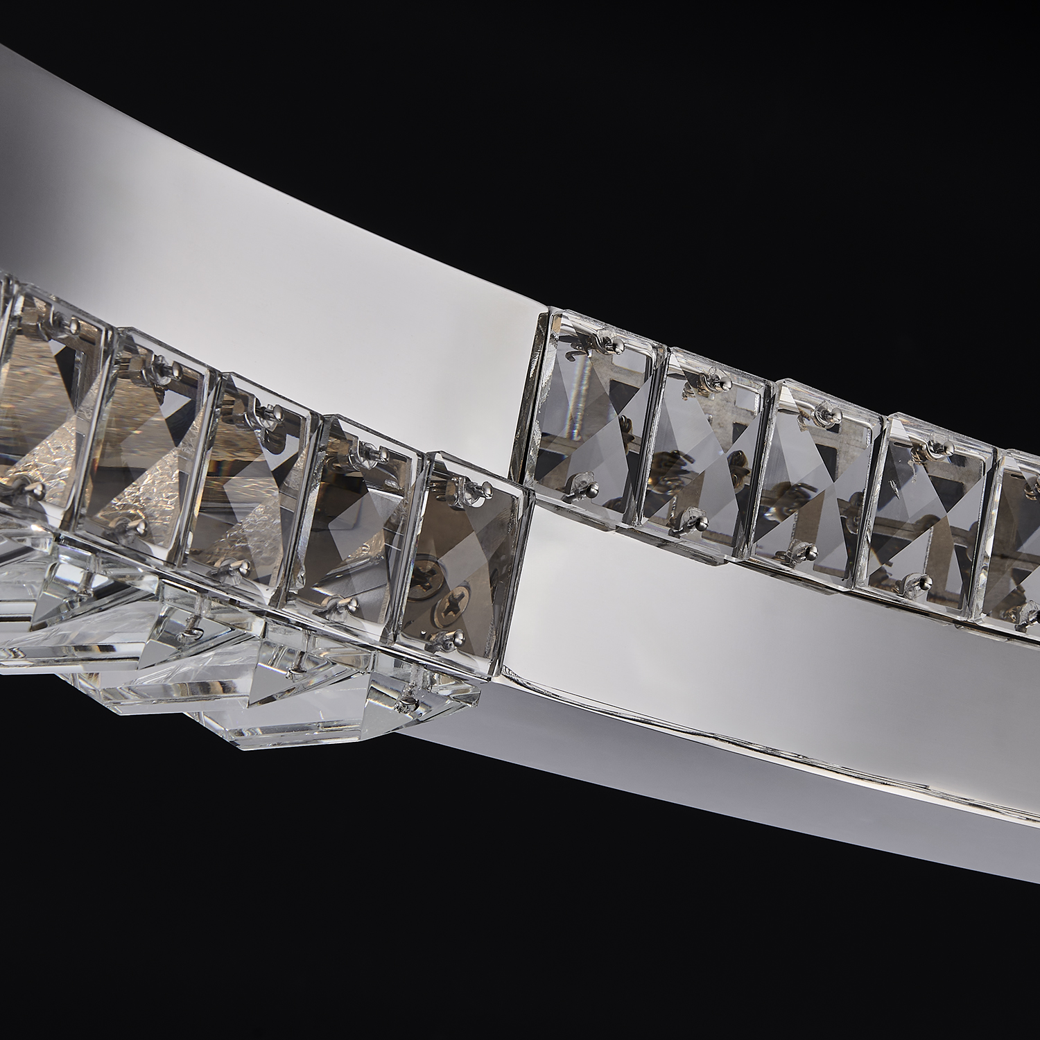 Dama 34In Chrome Pendant - Image 5