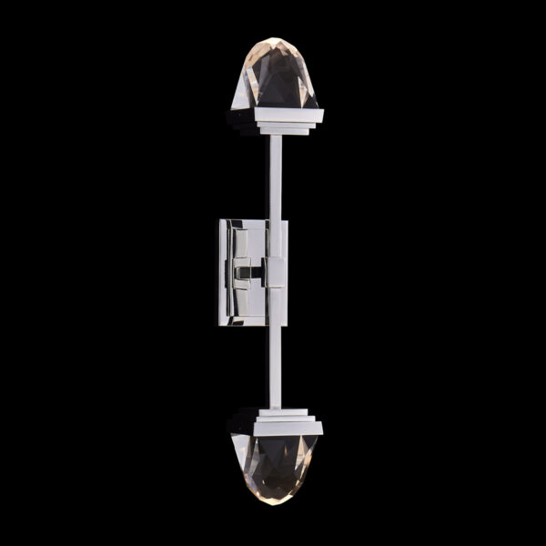 Taglio Led Pol Silver Sconce