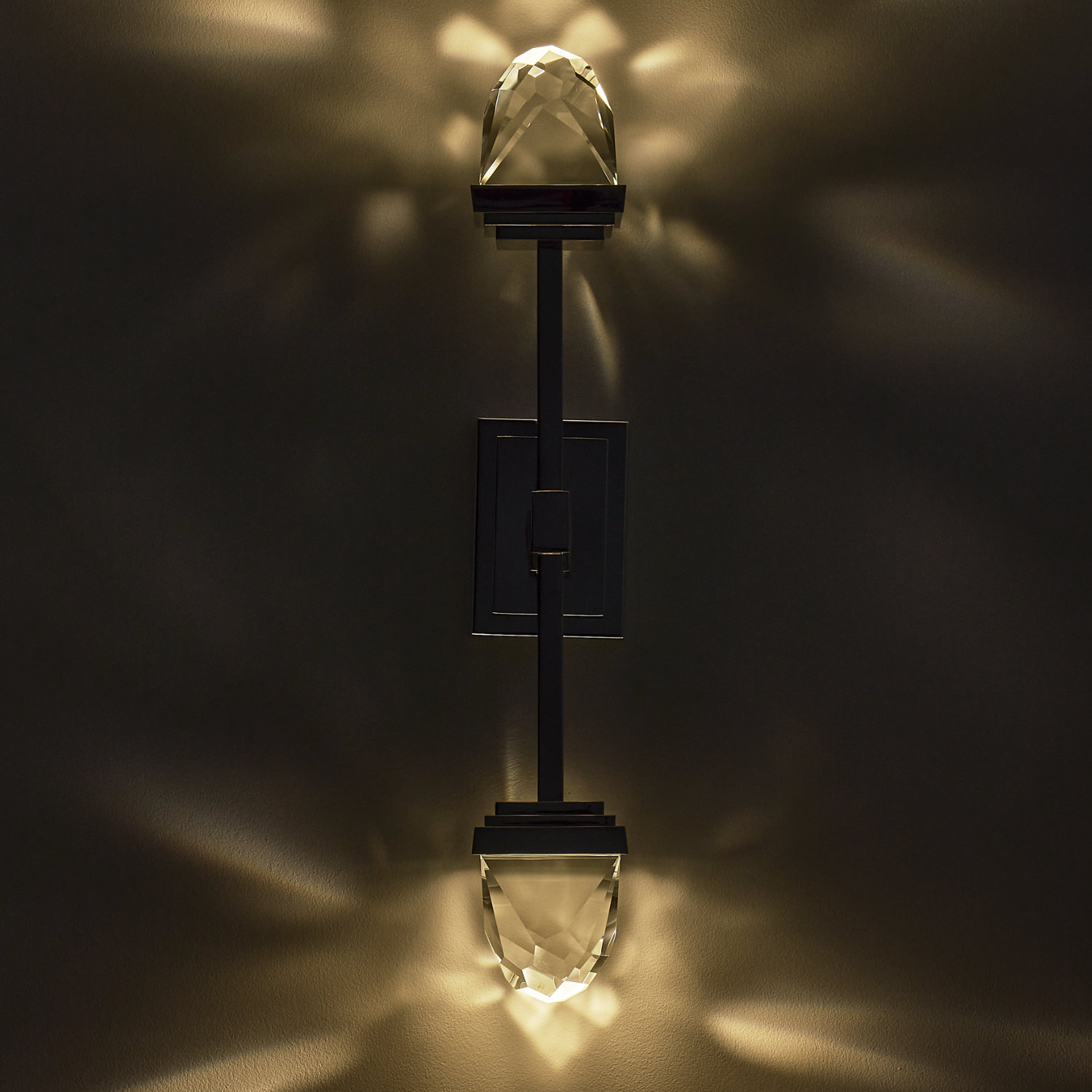 Taglio Led Pol Silver Sconce - Image 4