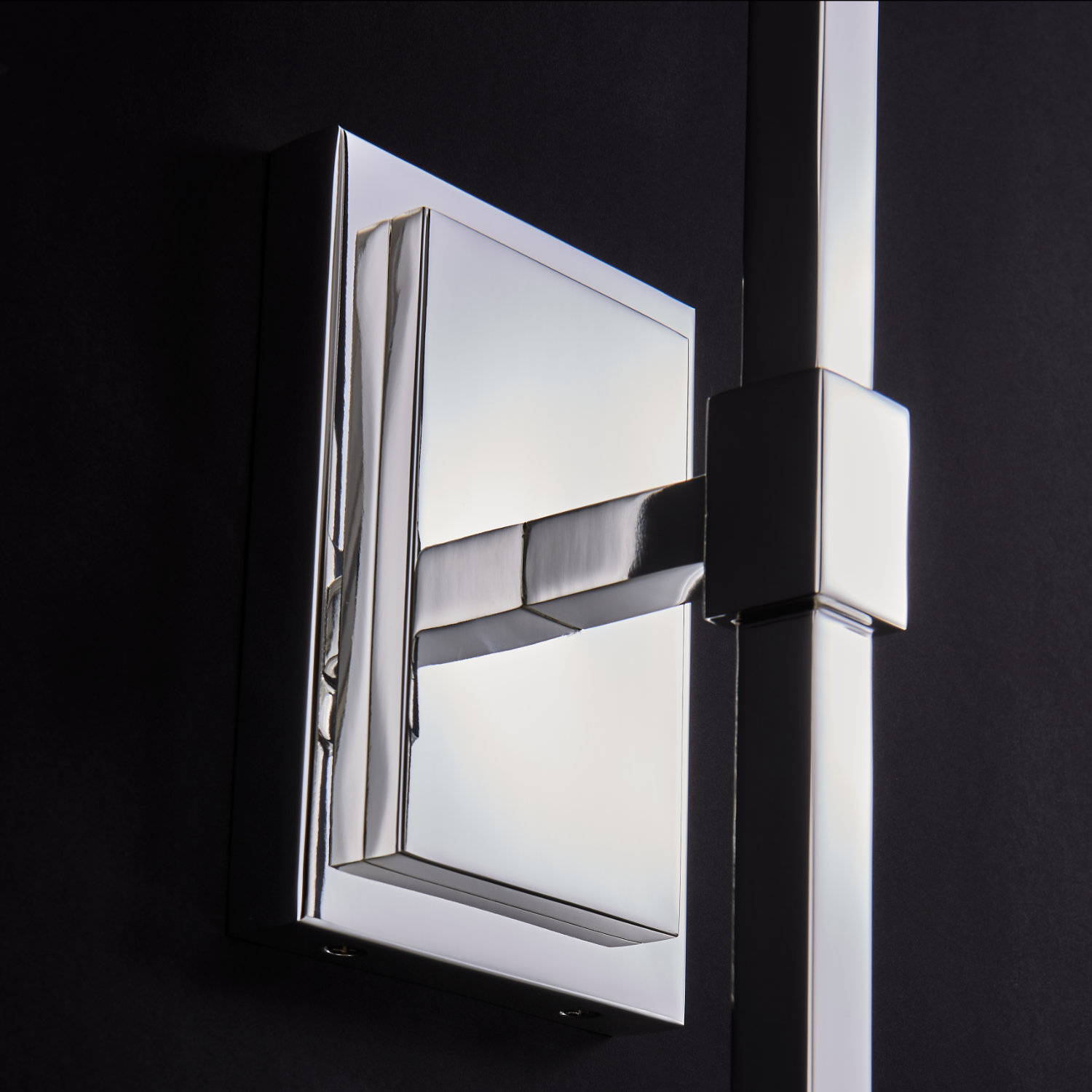 Taglio Led Pol Silver Sconce - Image 3