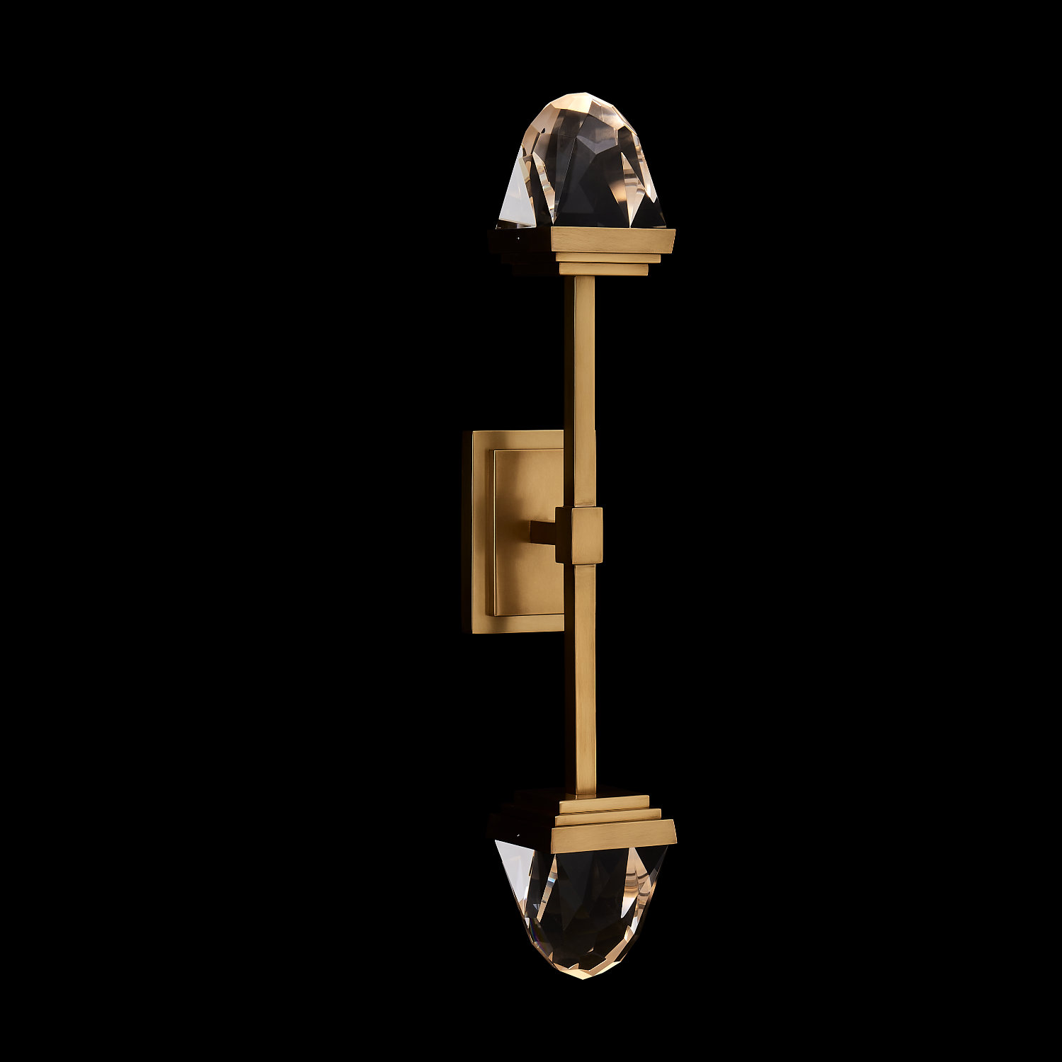 Taglio Led True Brass Sconce