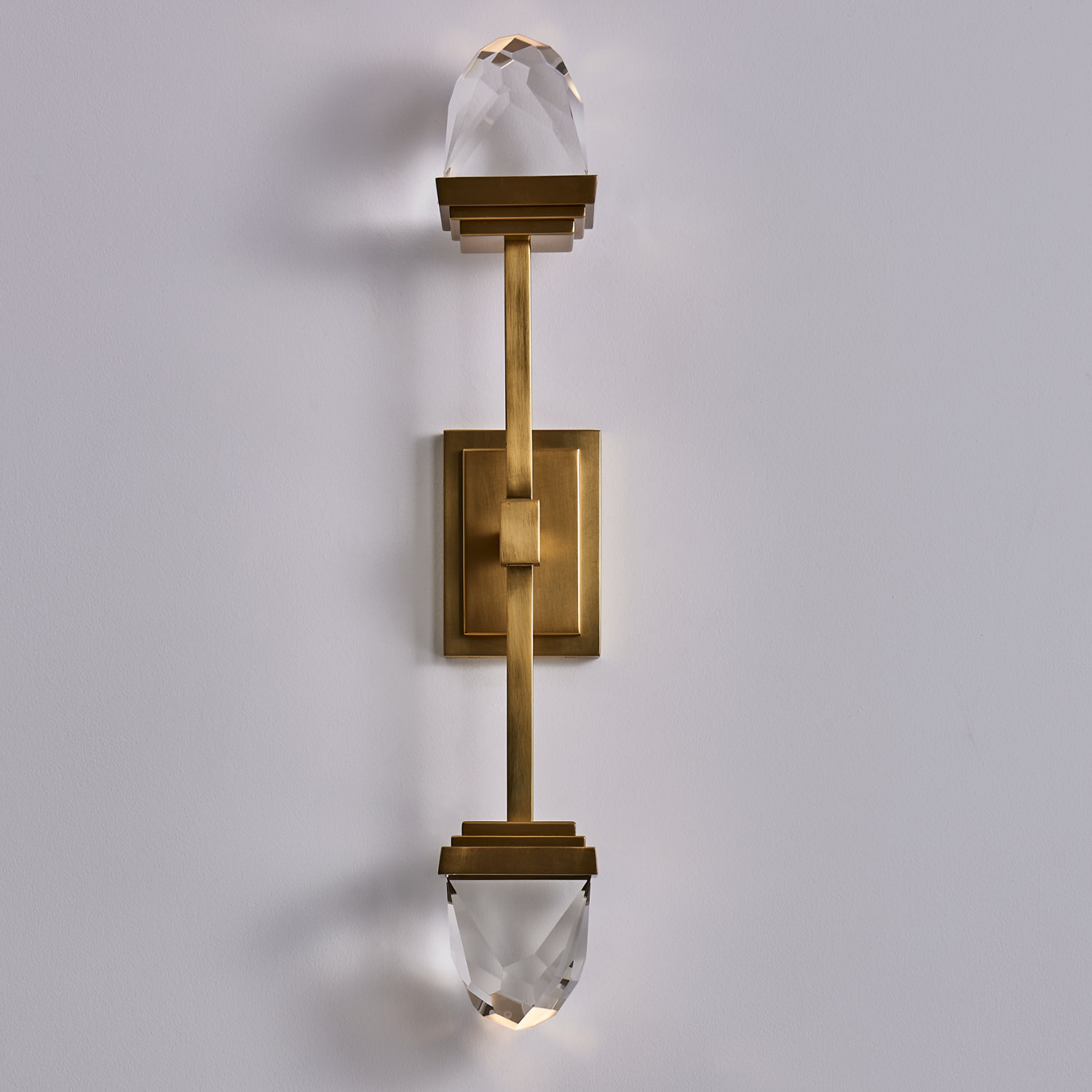 Taglio Led True Brass Sconce - Image 3