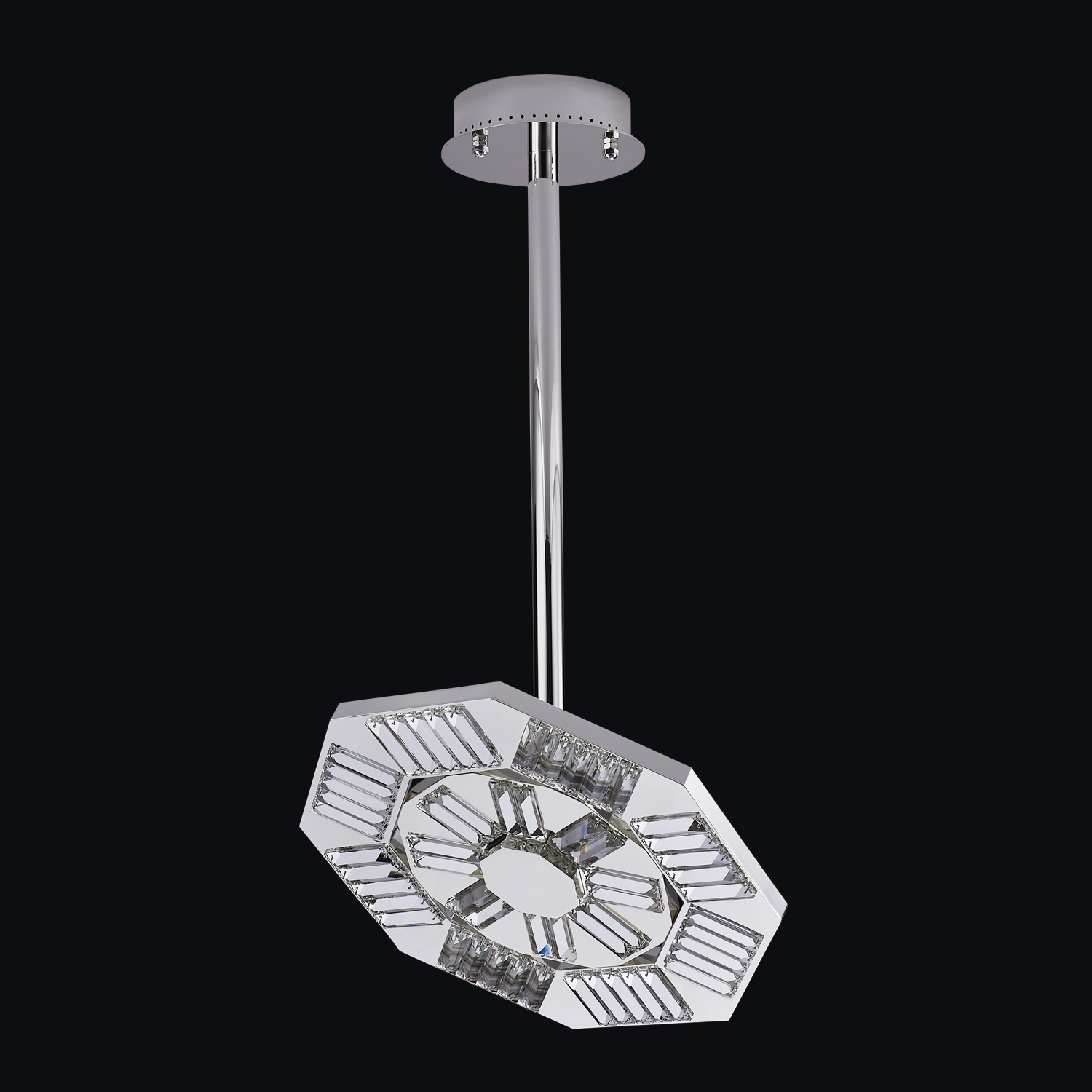Tempo Small Silver Pendant