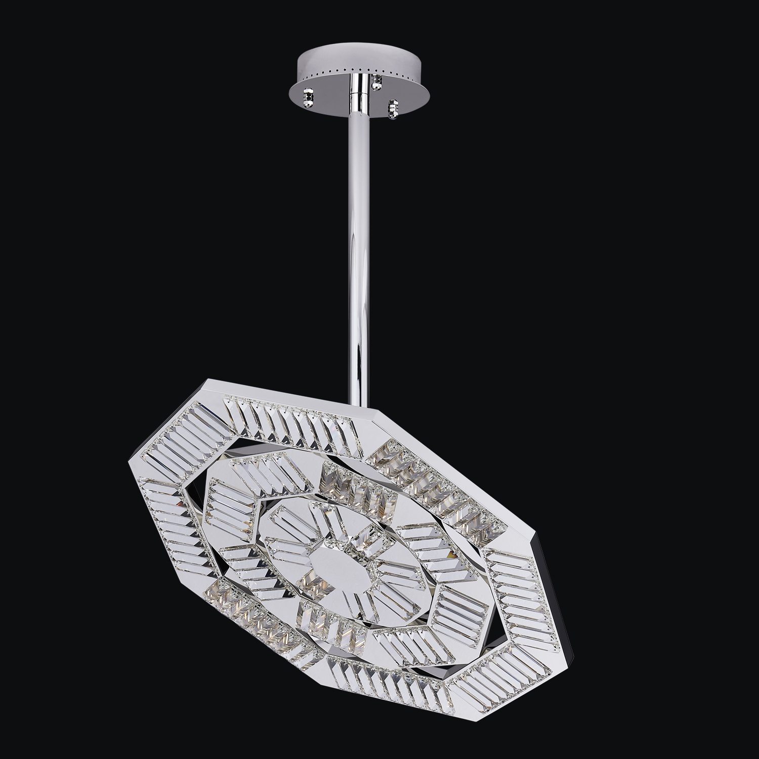Tempo Medium Silver Pendant