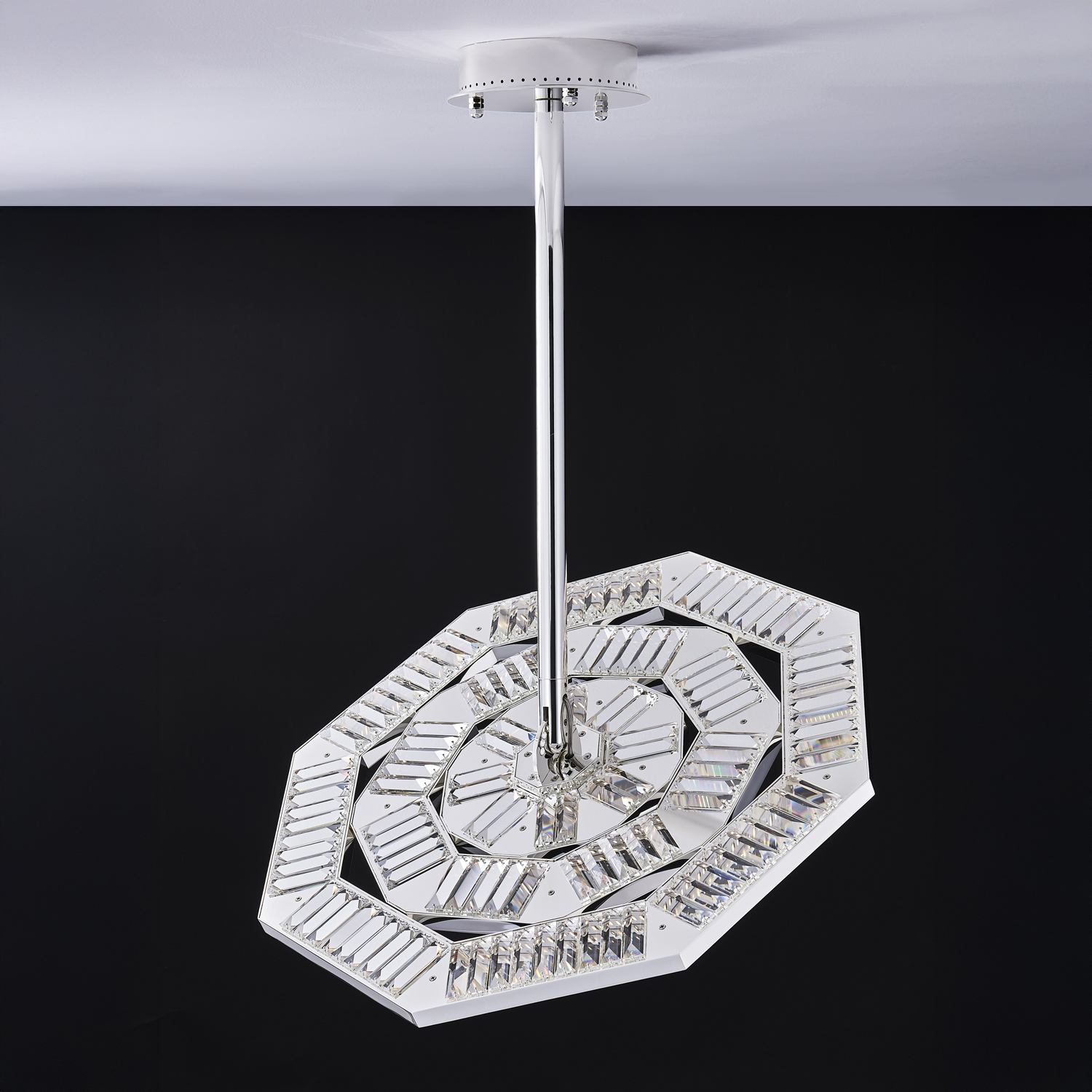 Tempo Medium Silver Pendant - Image 2