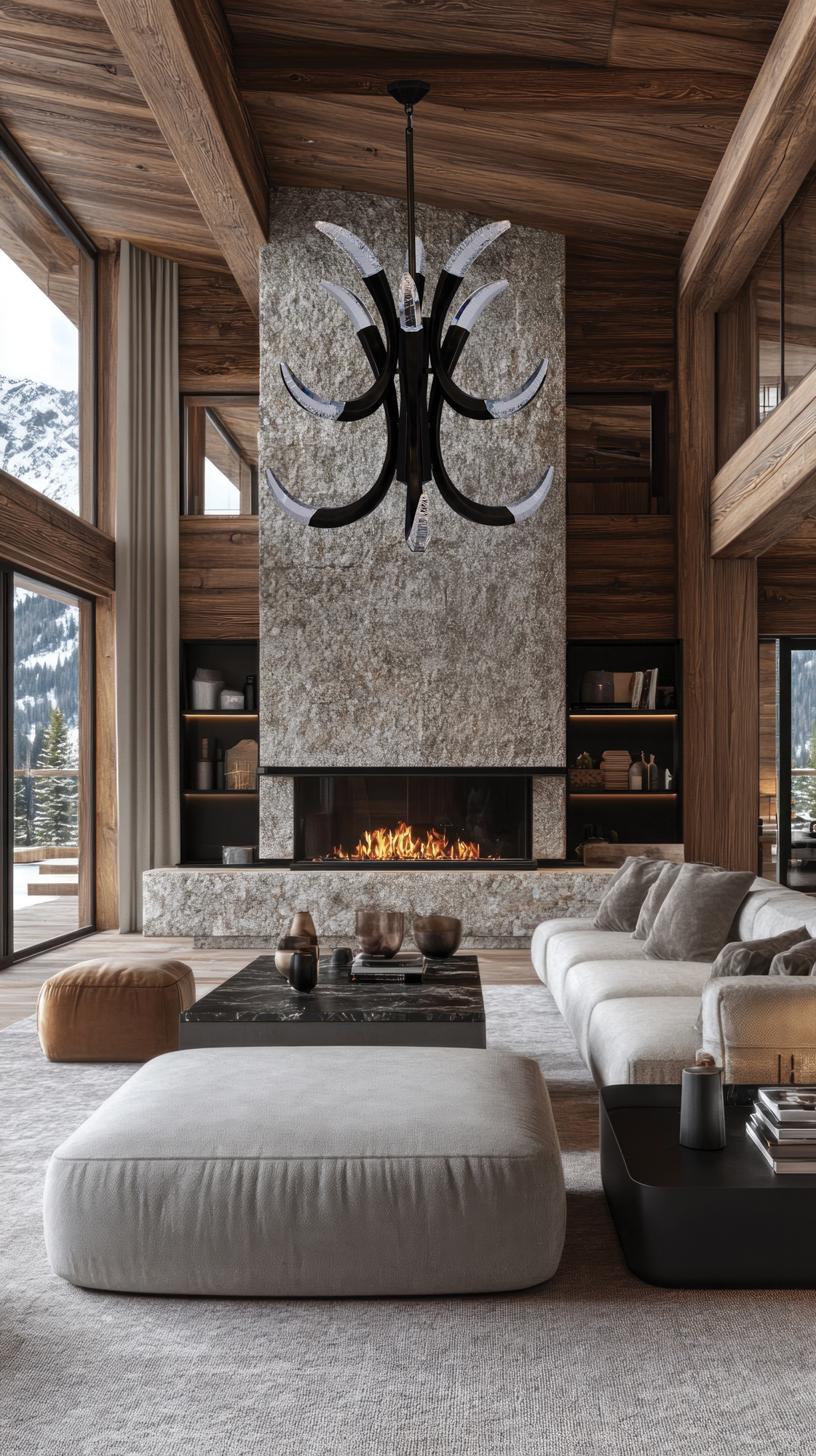 Corna 2-Tier Led Chandelier - Image 6