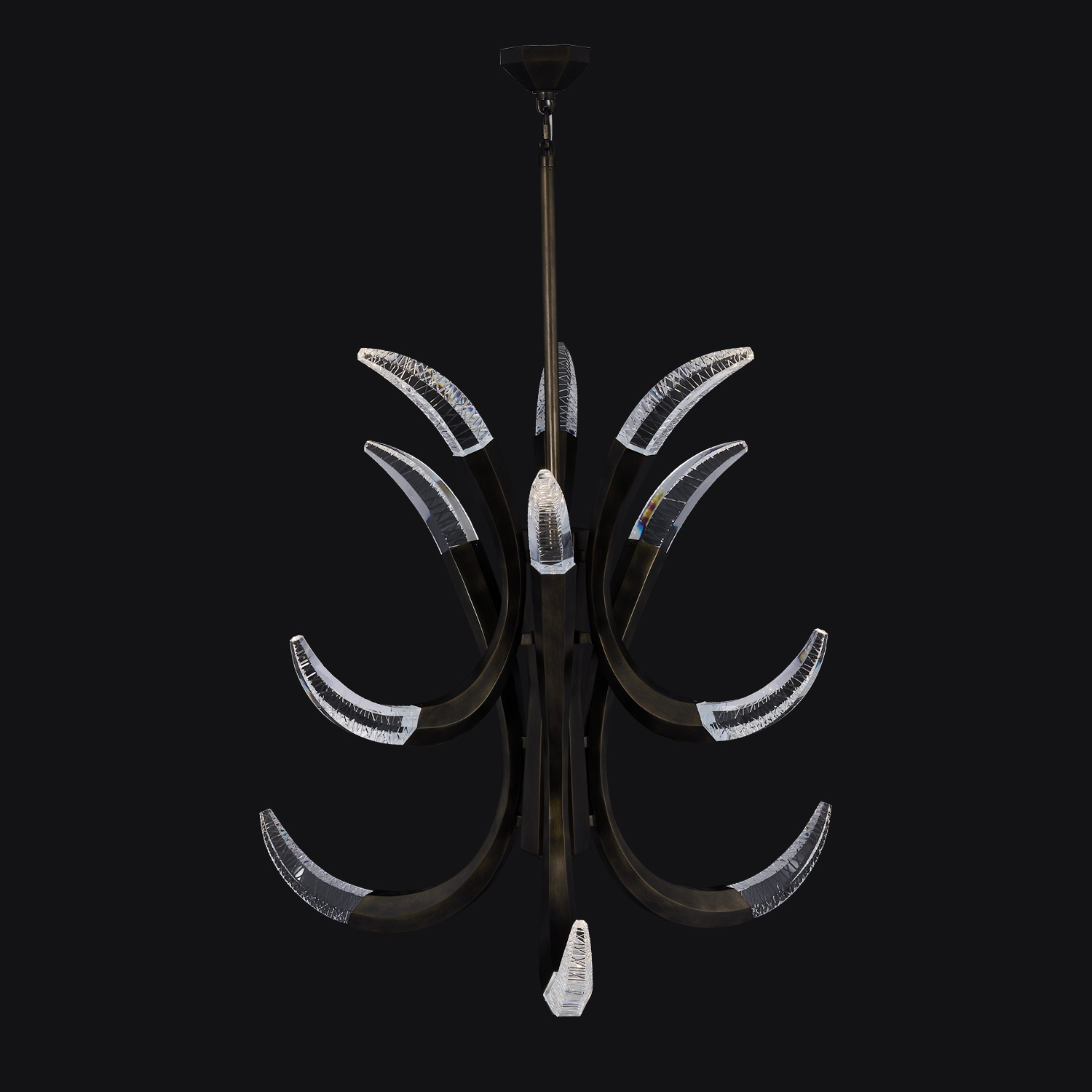 Corna 2-Tier Led Chandelier