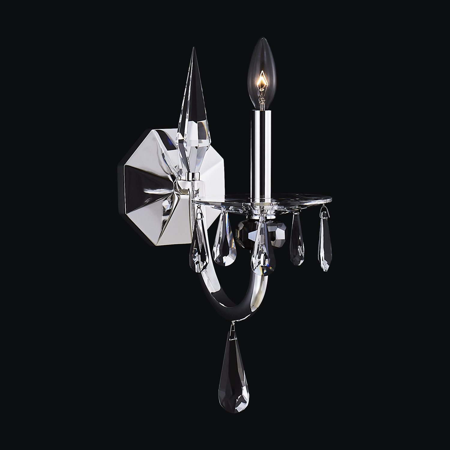Passo Silver Wall Sconce - Image 2