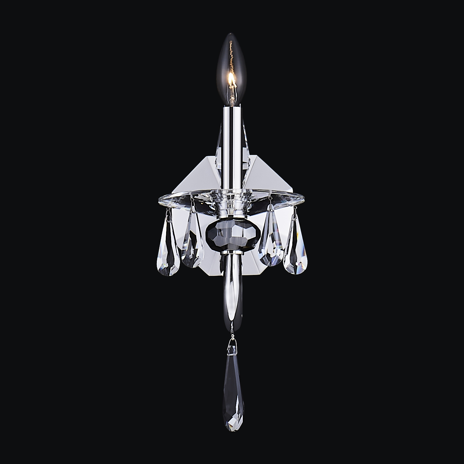 Passo Silver Wall Sconce