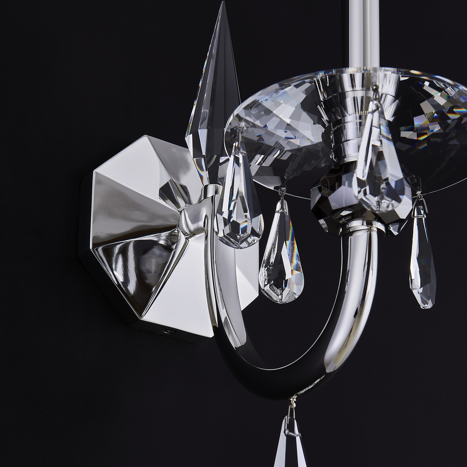 Passo Silver Wall Sconce - Image 3