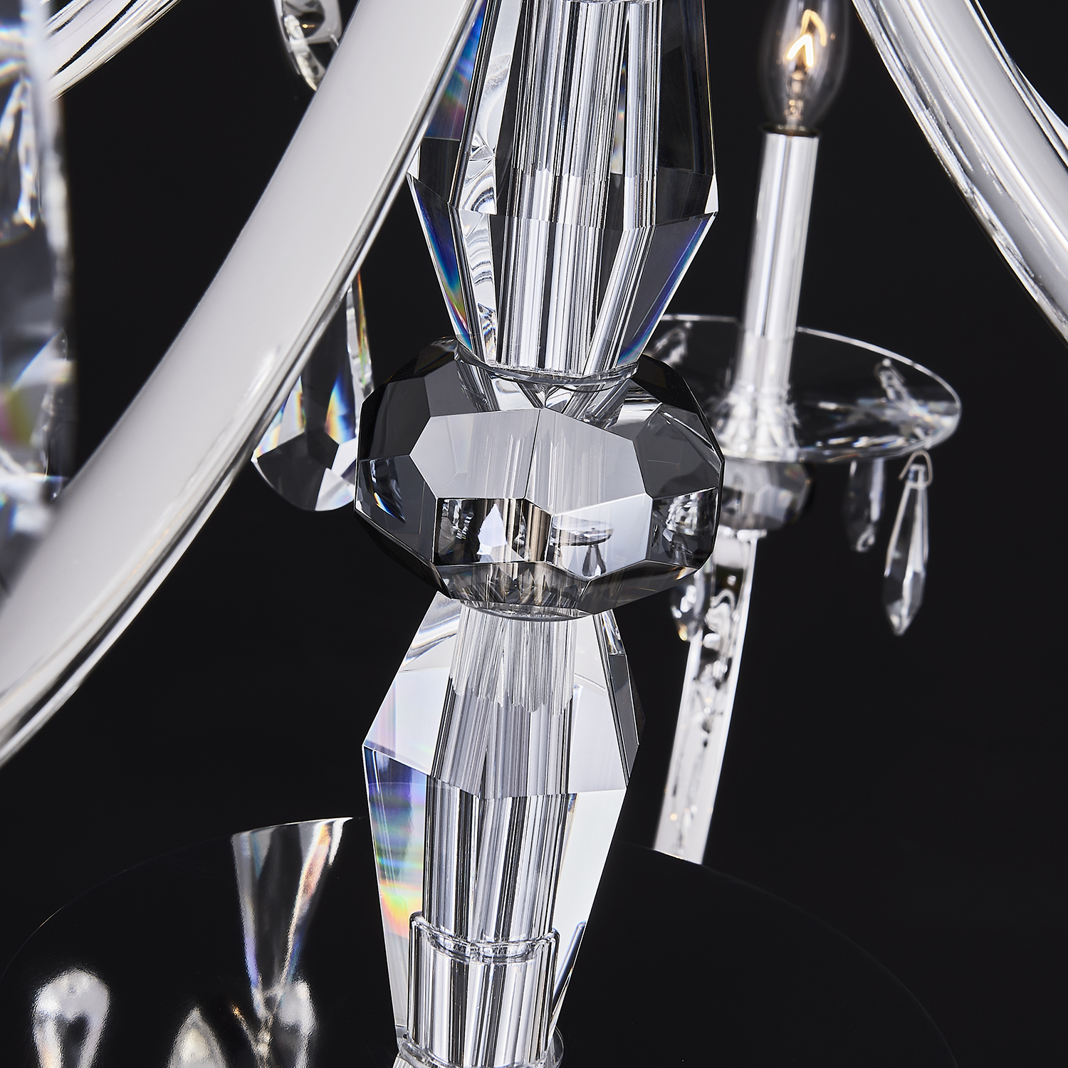 Passo 15 Lt Silver Chandelier - Image 5