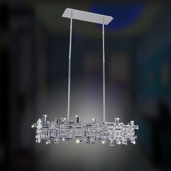 Vermeer 6 Lt Island Fixture