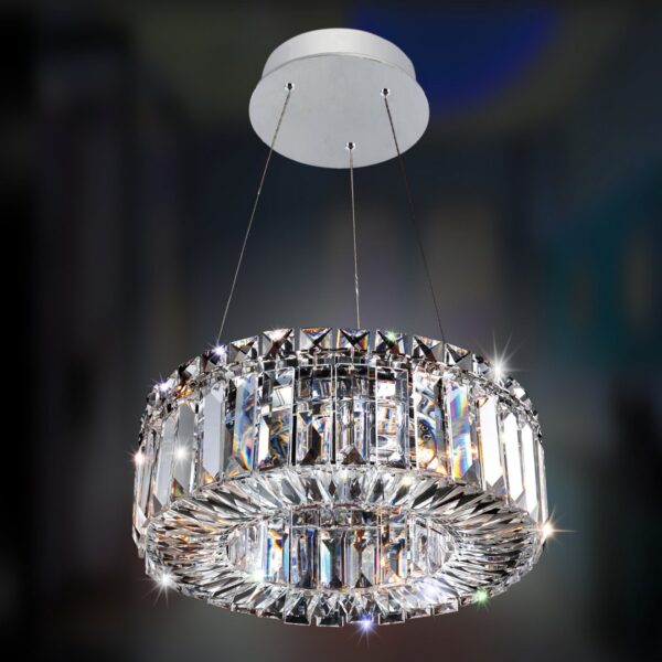 Rondelle 12 Inch Pendant