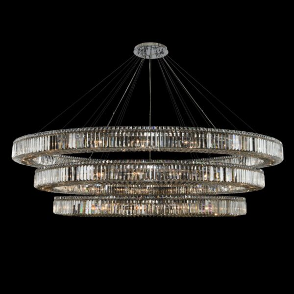 Rondelle (84+72+60) 3-Tier Pendant