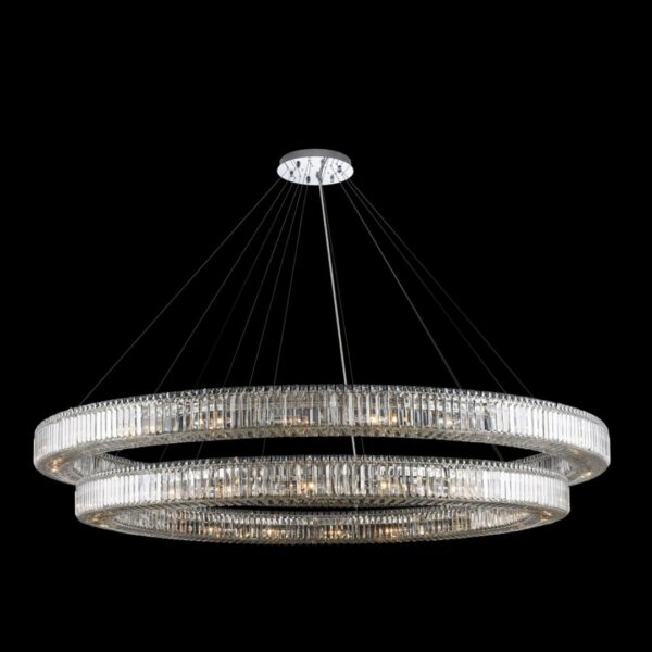 Rondelle (72+84) 2-Tier Pendant