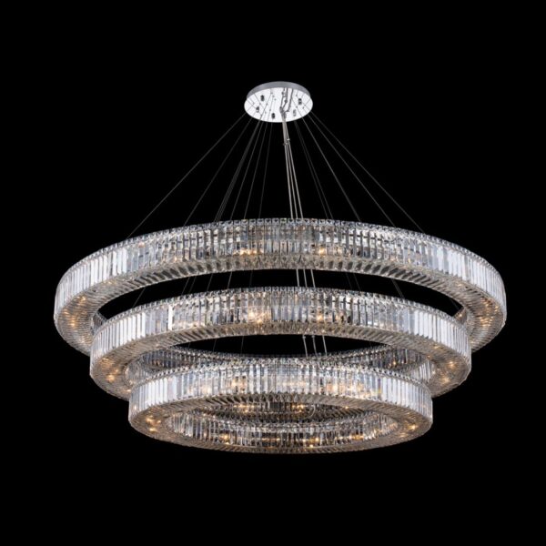 Rondelle (47+60+72) 3-Tier Pendant