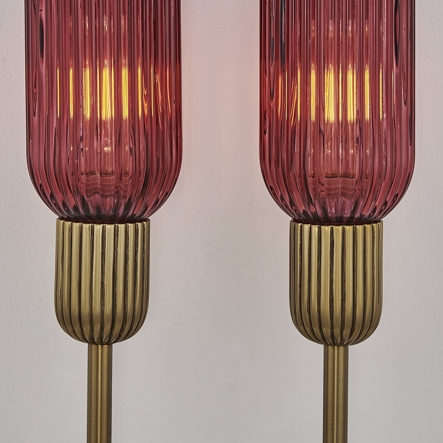 Verde 10-in 2 Light (40-watt) Satin Brass Wall Sconce - Image 6