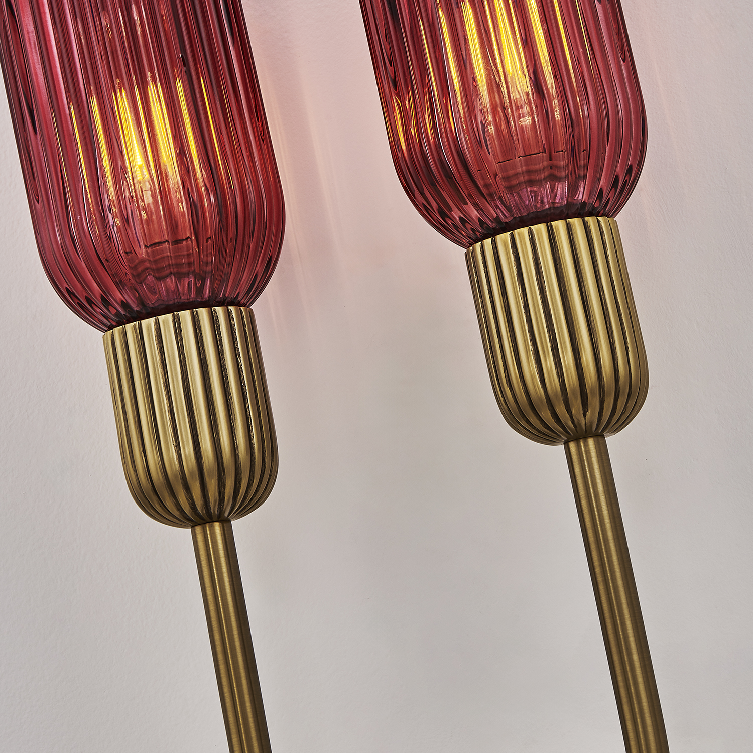 Verde 10-in 2 Light (40-watt) Satin Brass Wall Sconce - Image 8