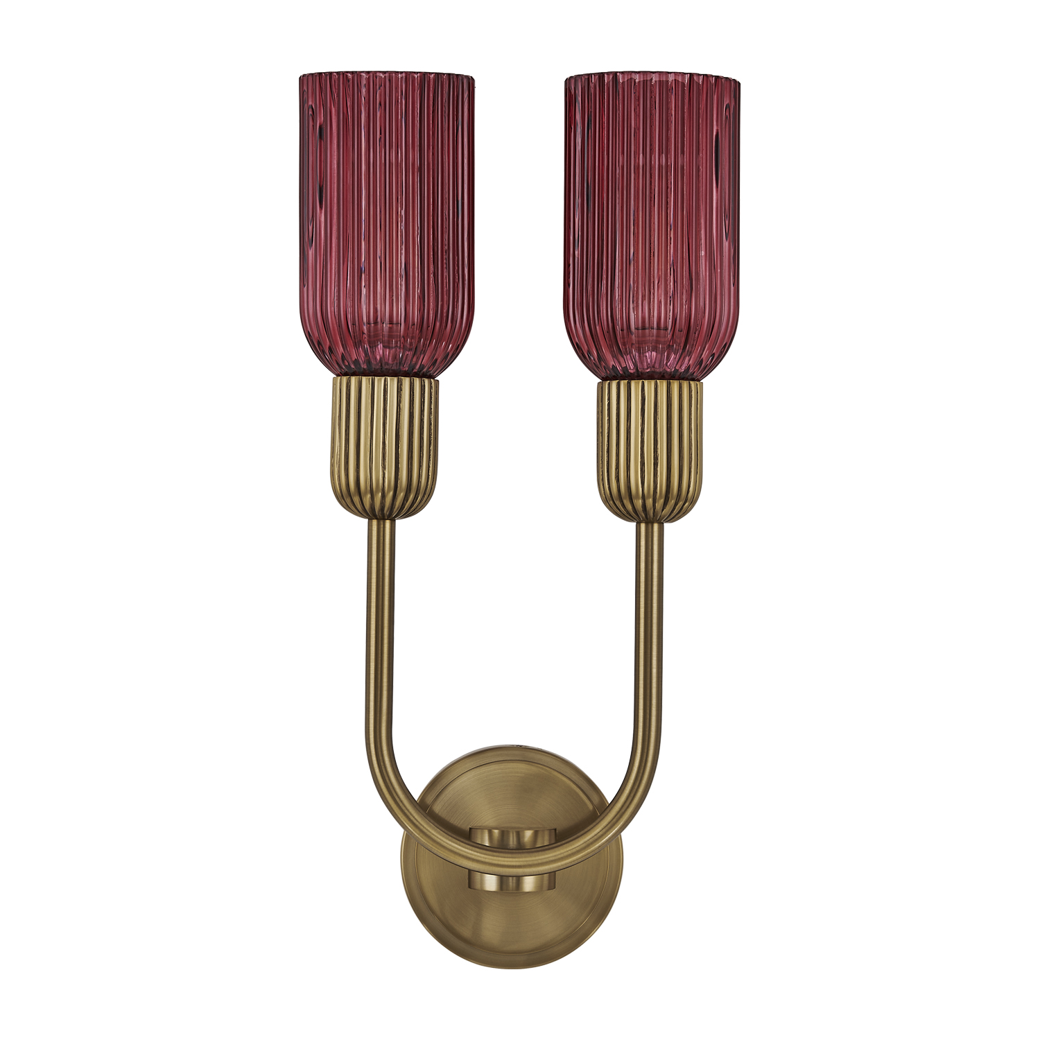 Verde 10-in 2 Light (40-watt) Satin Brass Wall Sconce - Image 11
