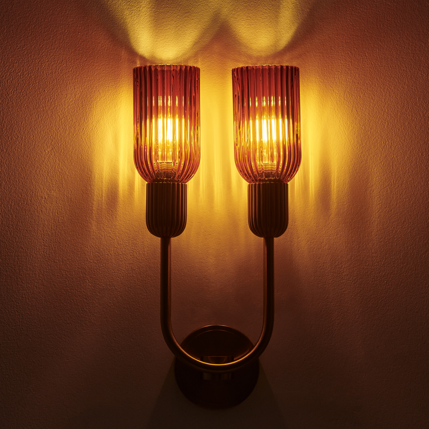 Verde 10-in 2 Light (40-watt) Satin Brass Wall Sconce - Image 14