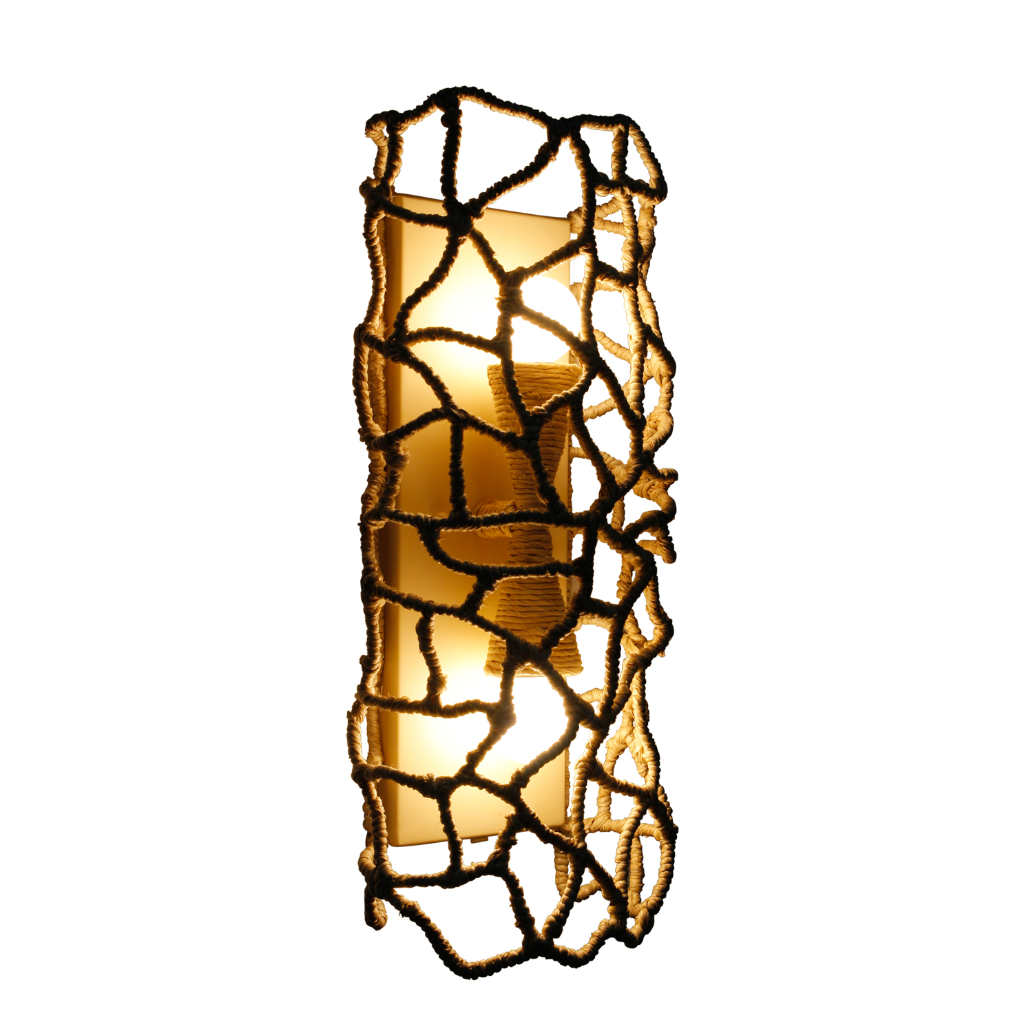 Reef 8-in 2 Light (40-watt) Warm Ivory Wall Sconce - Image 6
