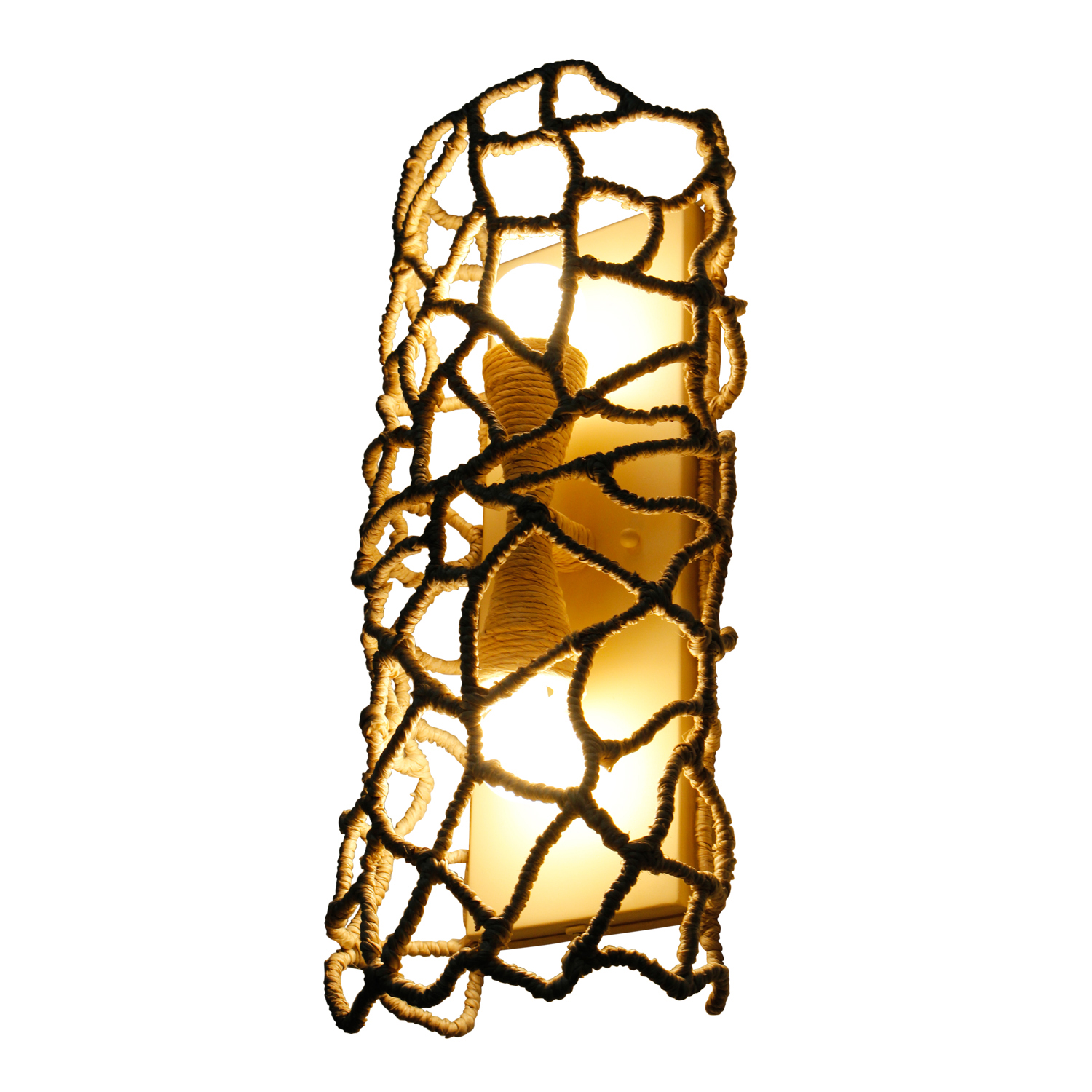 Reef 8-in 2 Light (40-watt) Warm Ivory Wall Sconce - Image 7