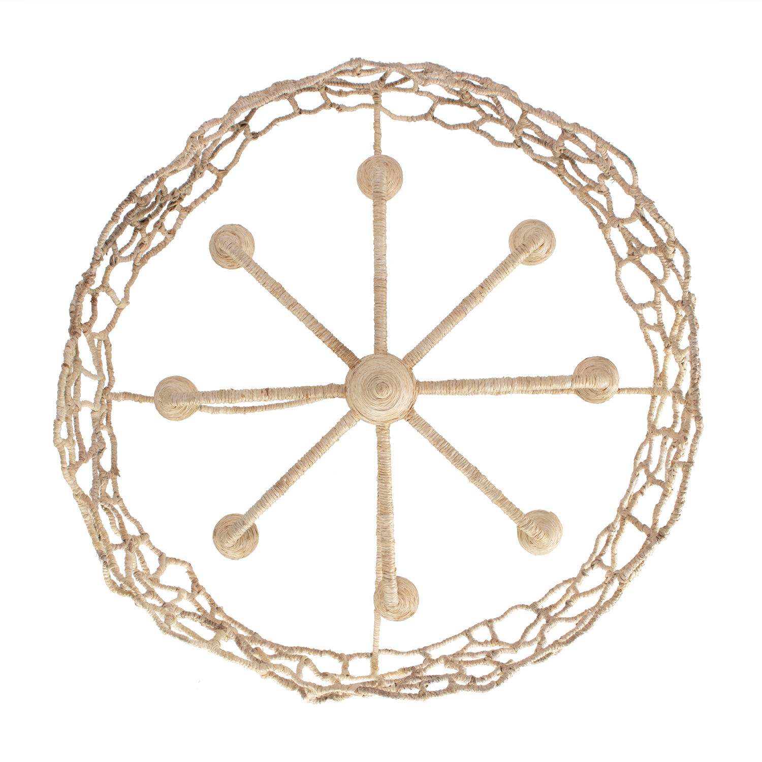 Reef 34-in 8 Light (40-watt) Warm Ivory Chandelier - Image 5