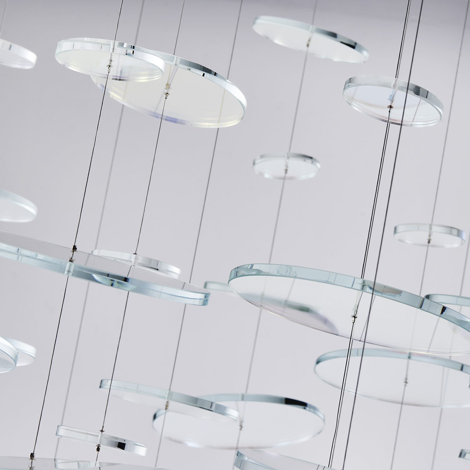 Spettro 36-in 13 Light (50-watt) Chrome Chandelier - Image 13