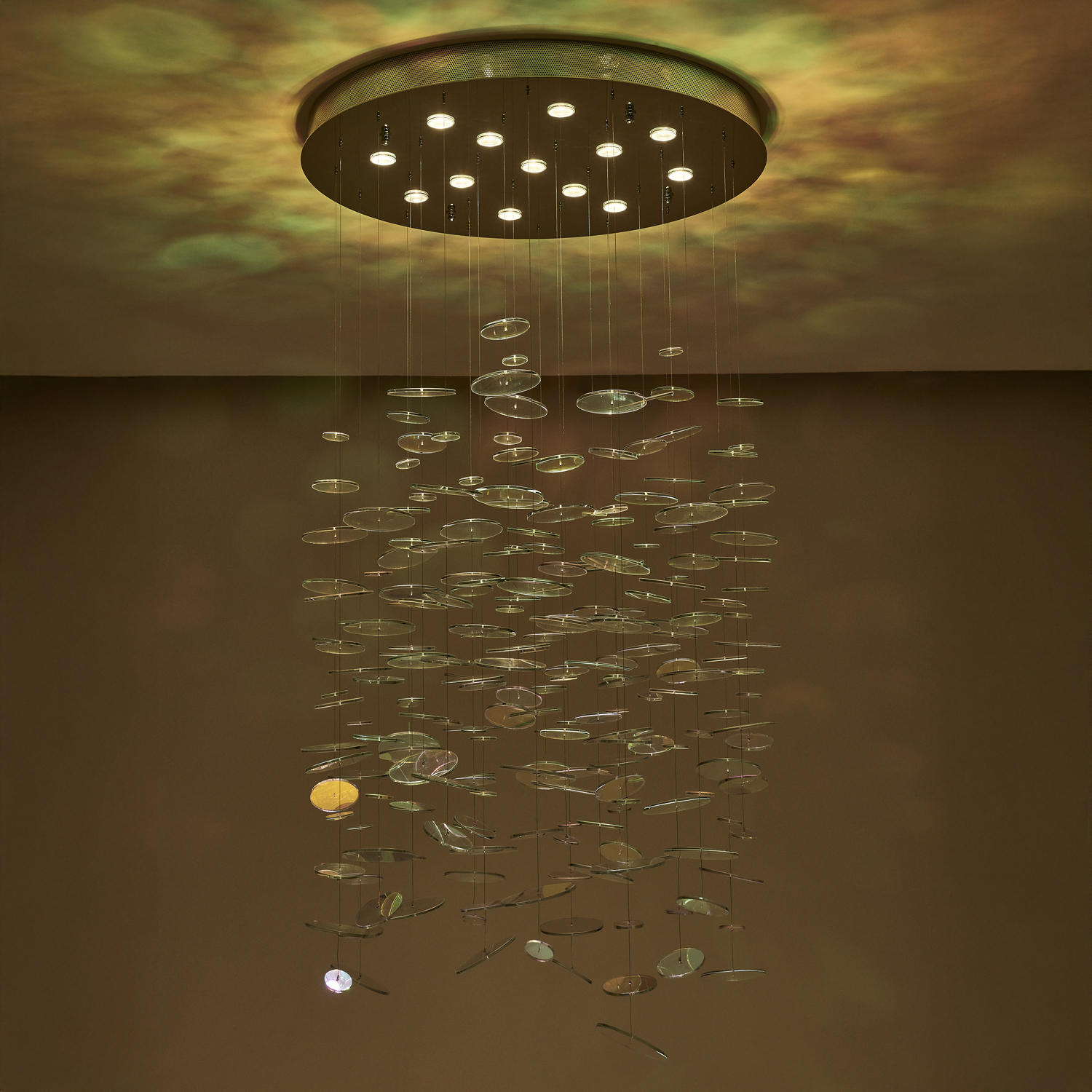 Spettro 36-in 13 Light (50-watt) Chrome Chandelier - Image 18