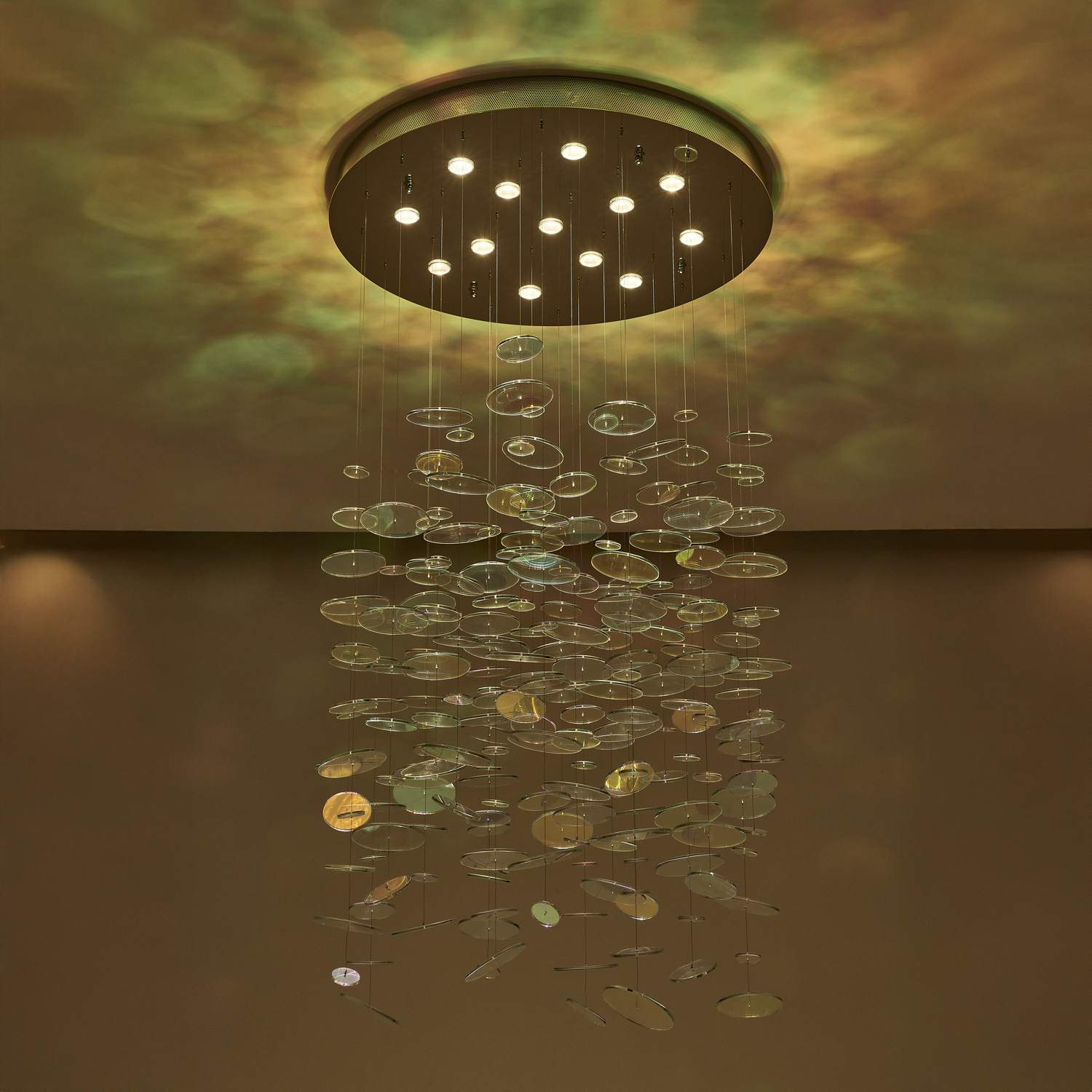 Spettro 36-in 13 Light (50-watt) Chrome Chandelier - Image 19
