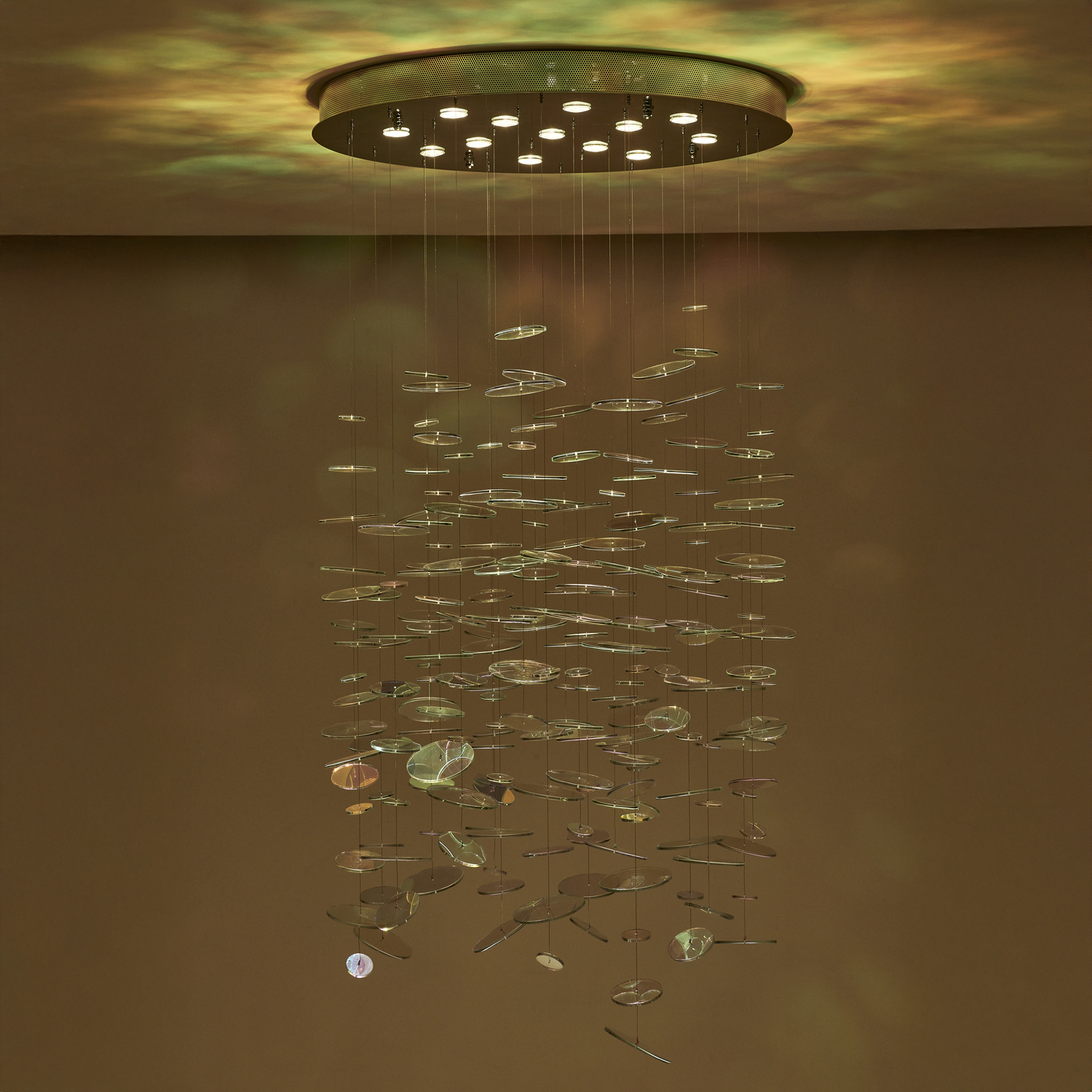 Spettro 36-in 13 Light (50-watt) Chrome Chandelier - Image 20