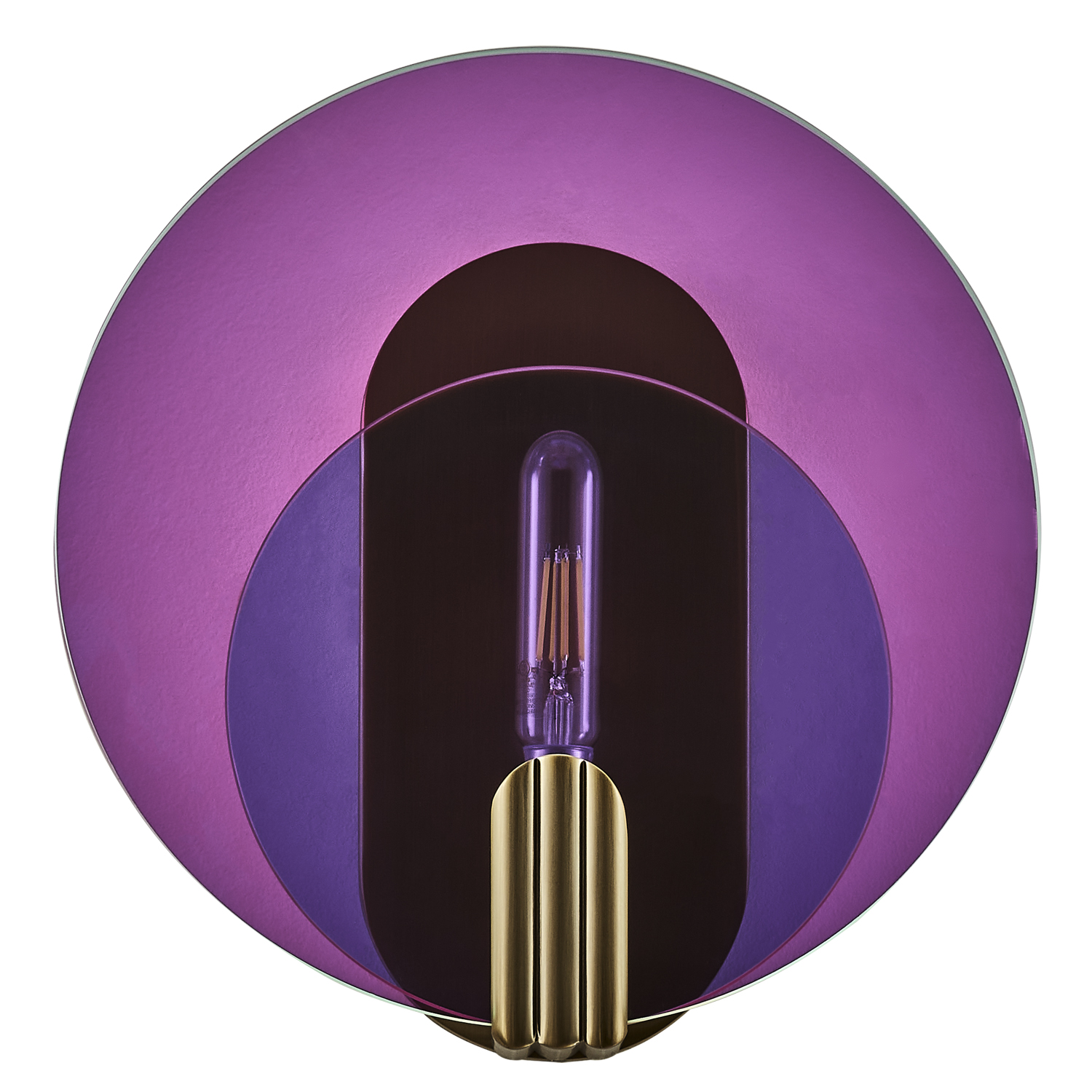 Optics 11-in 1 Light (6-watt) Winter Brass Wall Sconce - Image 19
