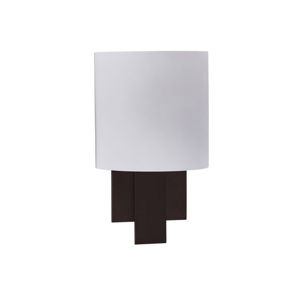 Espille 12.25-in 1 Light (60-watt) Bronze Wall Sconce