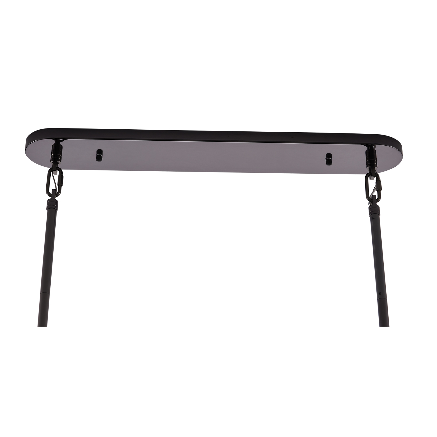 Uroko 49.5-in 9 Light (40-watt) Black Nickel Linear Pendant - Image 5