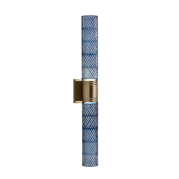 Kiriko 28-in (12-watt) LED Winter Brass Wall Sconce