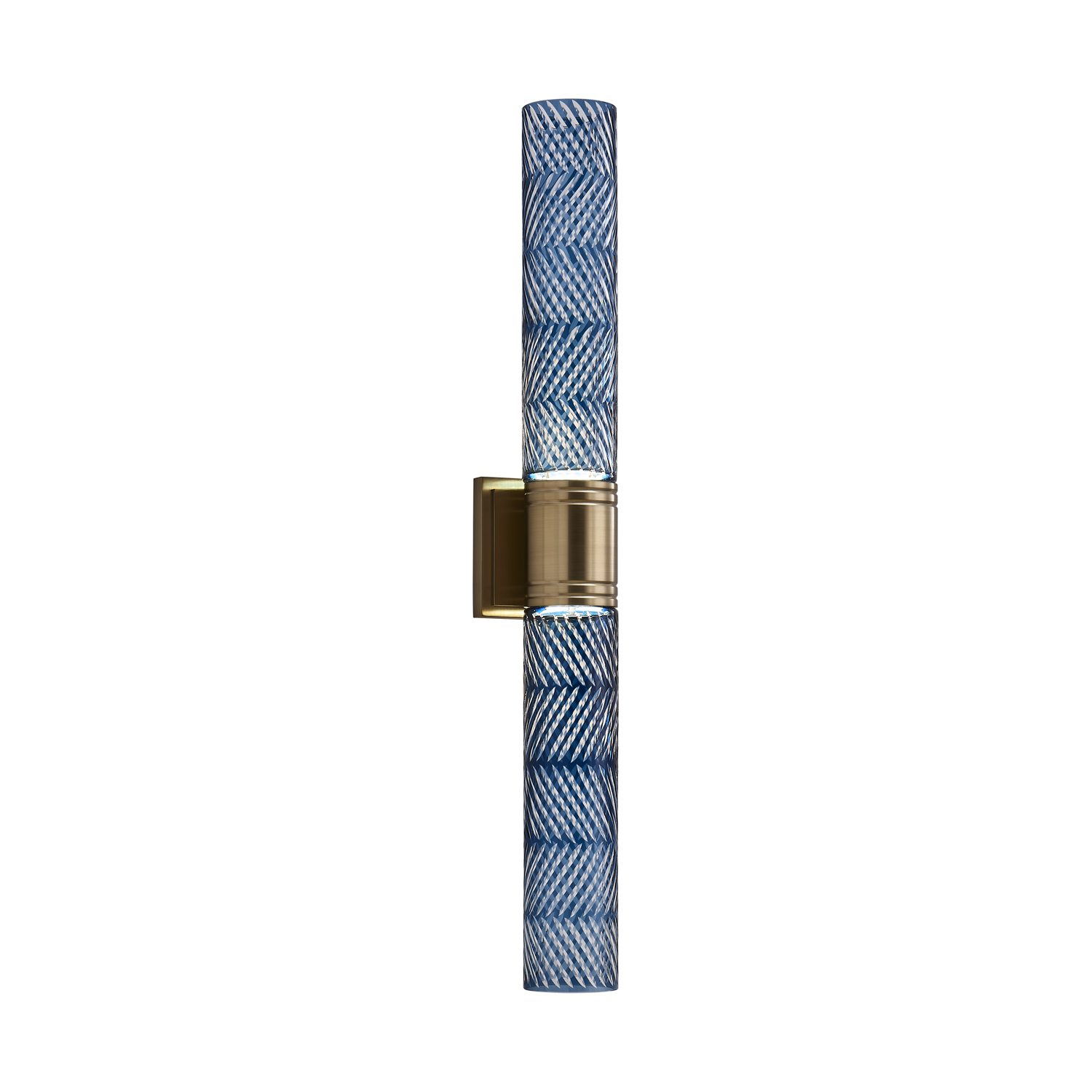 Kiriko 28-in (12-watt) LED Winter Brass Wall Sconce - Image 2
