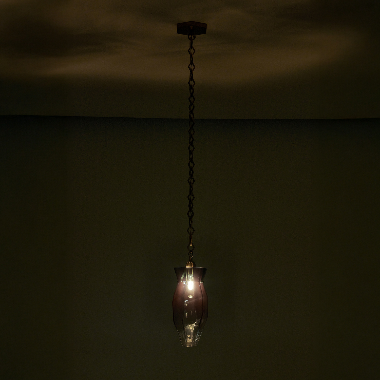 Bolsa 6.5-in 1 Light (40-watt) Winter Brass Pendant - Image 8