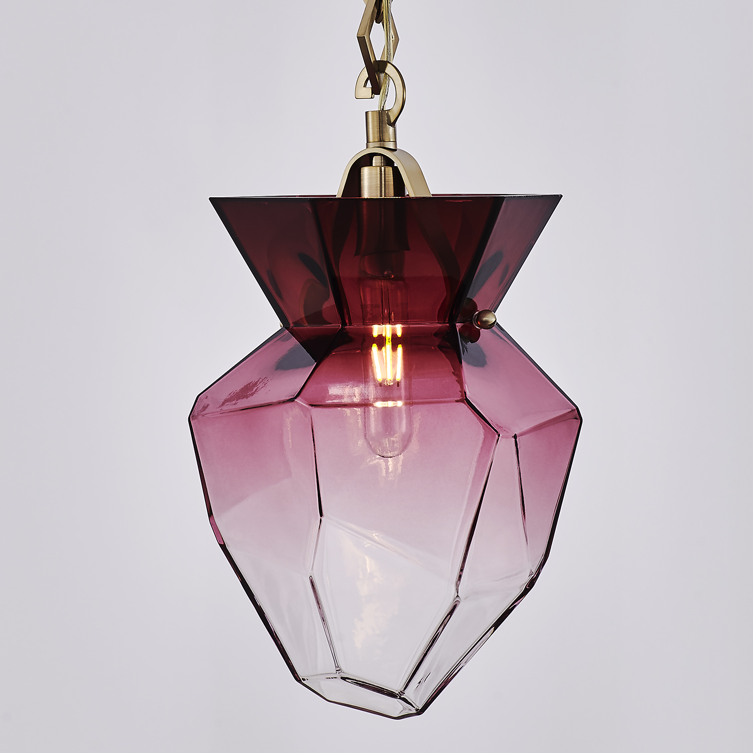 Bolsa 8-in 1 Light (40-watt) Winter Brass Pendant - Image 6